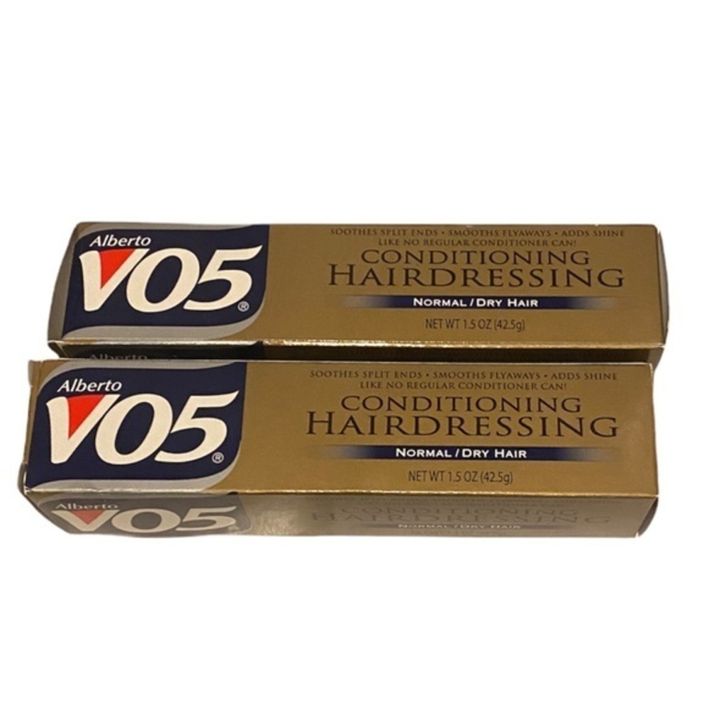 Alberto VO5 Conditioning Hairdressing, Normal/Dry Hair, 1.5 oz each (lot of 2).